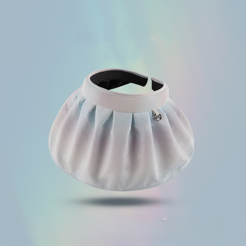 Wholesale Summer Outer Rainbow Gradient Vinyl Shell Hat